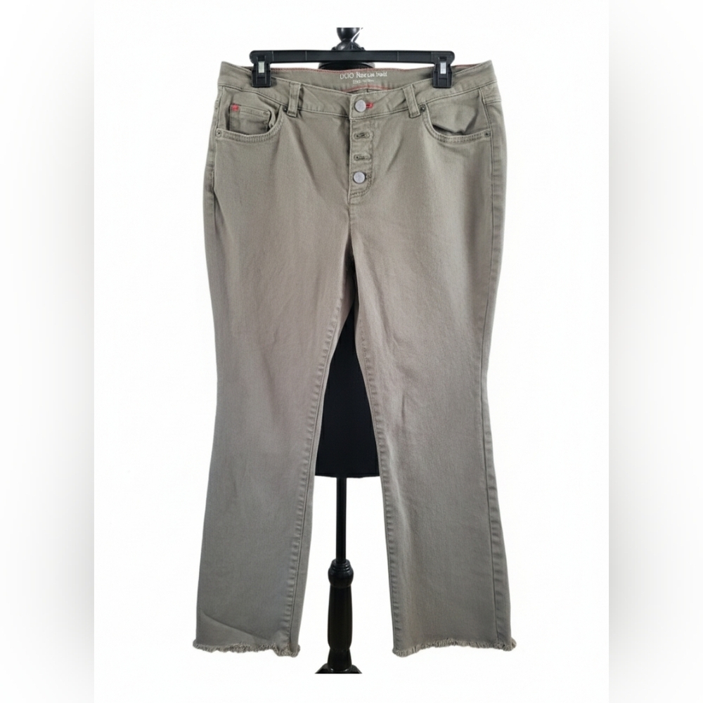 Peace Love World Wide Leg Jeans in Green